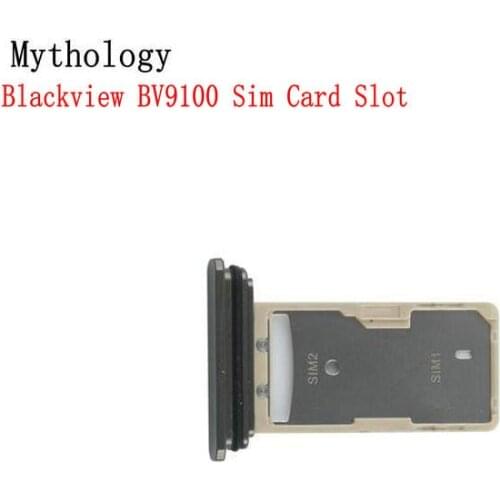 Mythology For Blackview BV9100 Sim Card Holder Original Card Tray Slot Mobile Phone Repair Parts