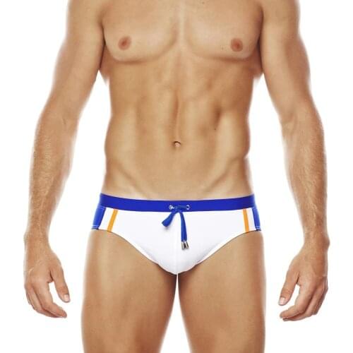 Men Swim Brief Sexy Swimsuit Underwear Surfing Board Shorts Beach Trunks Push Up Pad Swimwear Summer Beachwear Bathing Suit