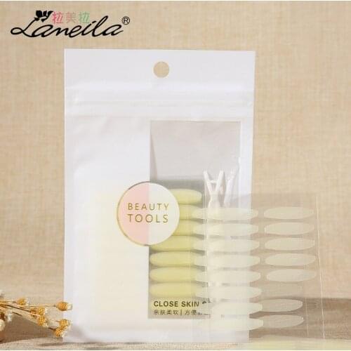 Lameila 240 Back Eyelid Stickers PE Widened Hidden Natural Seemless Fiber Block Glue Manufacturers Direct Selling A1010