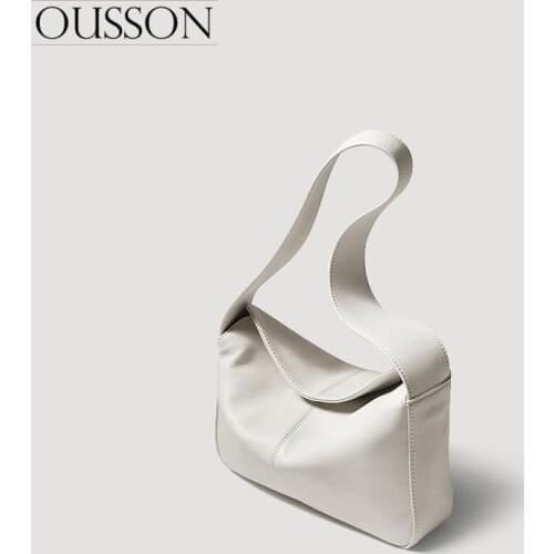 2021 Large Capacity New Handle Bag Exquisite Women Pillow Bag High Quality Leather Underarm Shoulder Bag For Women