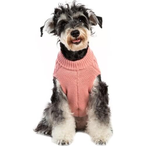 Solid sweaters Clothes For Dogs Winter Warm Puppy coat Pet Dog clothes Chihuahua french bulldog ubranka dla psa ropa perro