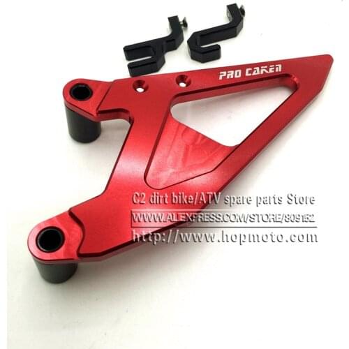 CRF 250R 2010-2016 CNC Billet Aluminum alloy Front Chain Sprocket Engine Red Cover Motorcycle Motocross Dirt Pit bike