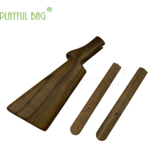 Outdoor sports fun toys cs diy wooden obedient tiger decoration rear support M1887 short lever Soft bullet gun partsKD44
