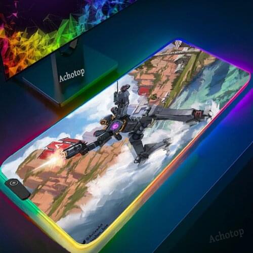RGB APEX Legends Anime Mouse Pad XXL HD Pattern Large Computer Mousepad Gaming Cool Cartoon To Mouse mat Keyboard Desk Mice Mats