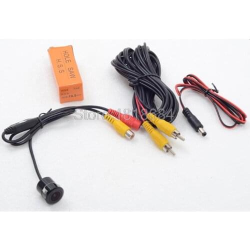 18.5MM OR 22MM Drill For Usual Car Waterproof Night Vision Rear View Car Camera Drill For Car Parking System Car Accessories