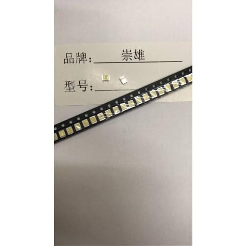 1000pcs 2835FOR LG LED Backlight 1210 3528 2835 1W 100LM Cool white LCD Backlight for TV TV Application 1W-350Ma new