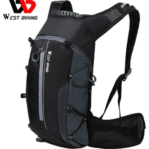 WEST BIKING Bike Bags Portable Waterproof Backpack 10L Cycling Water Bag Outdoor Sport Climbing Hiking Pouch Hydration Backpack