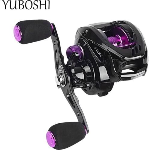 YUBOSHI Brand VN200 Baitcasting Reel 7KG Max Drag 12+1BB 6.5:1 High Speed Metal Spool Ceramics Guide Ring Fishing Wheel