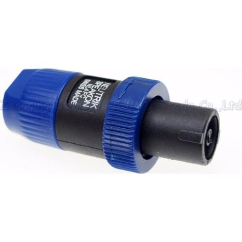 10pcs 4Pin Speakon Male Plug NL4FC Audio Connector 4 Poles Power Plug Adapter