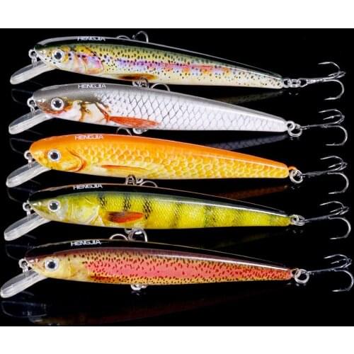 20PCS 110mm 11g Swimbaits Bass Big Fish Fishing Sink Hard Crankbait Minnow Lure for Saltwater Freshwater Fishing
