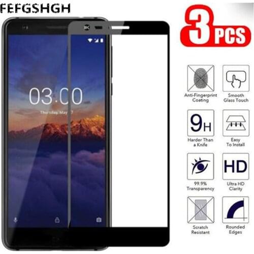 3D Tempered Glass For Nokia 1 Plus X5 X6 4.2 3.2 8.1 Plus 9 7.1 5.1 Full Cover Screen Protector Glass Film