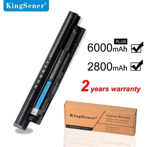 KingSener MR90Y XCMRD Laptop Battery for DELL Inspiron 3421 3721 5421 5521 5721 3521 3437 5537 Vostro 14-3449 2421 2521 6000mAh