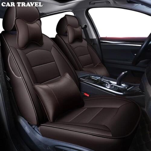 CAR TRAVEL Custom real leather car seat cover for Maserati quattroporte Automobiles Seat Covers car seats protector