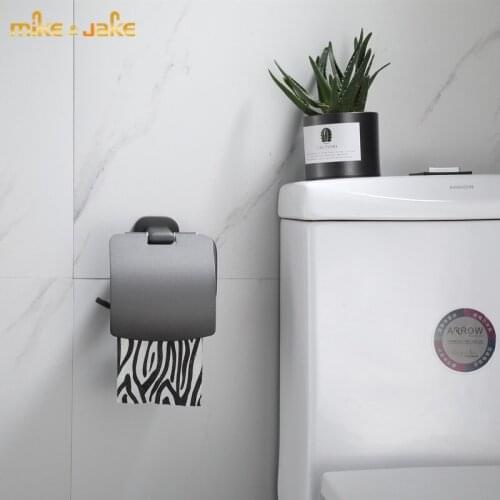 Bathroom paper holder gunmetal gray paper rack wall tissue paper holder gun metal gray bathroom accessory