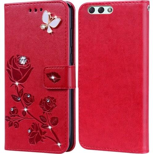 Flip Phone Case Cover for Asus Zenfone 4 ZE554KL Bling Flower 3D Diamond Premium Leather Wallet Case