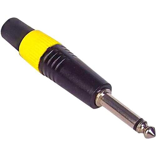 GUITAR JACK CANON TYPE MONO METAL NICKEL SJ-1002