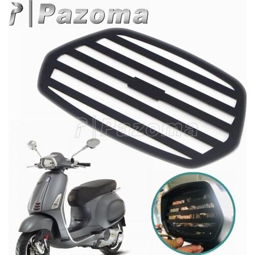 Motorcycle Headlight Cover Aluminum Front Headlamp Grille Guard Protector For Vespa Sprint 150 2017 2018 2019 2020