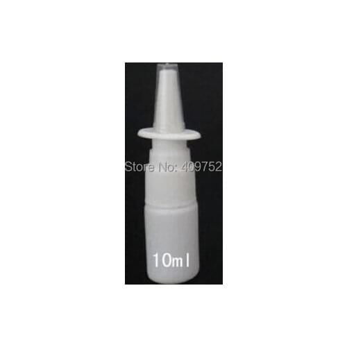 Lot of 50pcs 10ml Nasal Spray Bottles with pump plastic empty