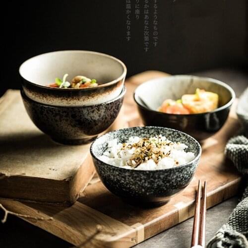 Japanese style rice bowl small bowl simple salad ceramic bowl soup bowl home restaurant seasoning bowl breakfast bowl