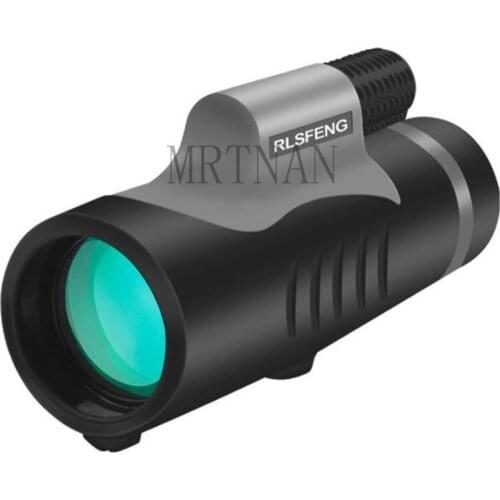 BAK4 10X42 Optics Zoom HD Lens Military Waterproof Hunting Monocular Handheld Telescope Professional 2021