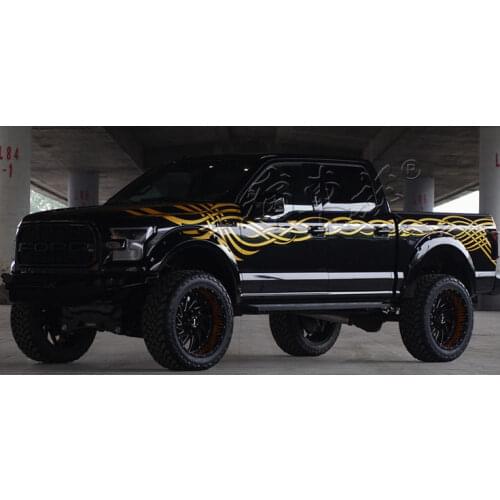 Car sticker For Ford F-150 2016 Raptor car sticker pull flower Raptor Body appearance pickup decoration modification
