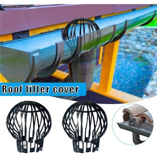 Newly Roof Drain Strainer Reusable Plastic Dome Sewer Ditch Protective Cover Removable Practical Drain Filter