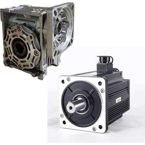 Nema 34 12nm stepper motor and worm gearbox reducer NMRV63 bore 25mm