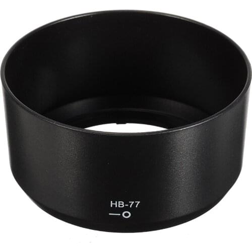 Universal HB-77 HB77 Camera Lens Hood For Nikon AF-P DX NIKKOR 70-300mm f/4.5-6.3G ED/VR Bayonet Hood Camera Lens Hoods