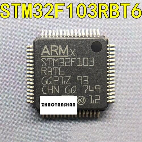10pcs X STM32F103RBT6 STM32F103 LQFP64 NEW Free Shipping