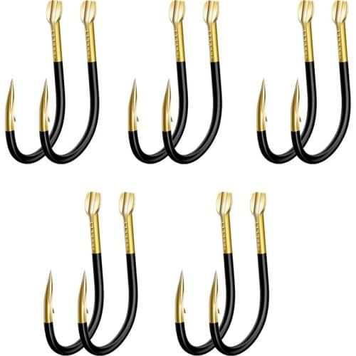 10pcs Carp Fishing Hook Barbed Colored Tungsten Alloy Snake Belly Sharp Bulk FishHook Pesca Iscas Tackle Tools Accessories