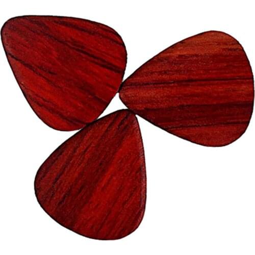 Guitar Picks 3Pcs Wooden Guitar Bass Ukulele Picks Plectrums Music Instrument Accessories Musical Instruments Accessories