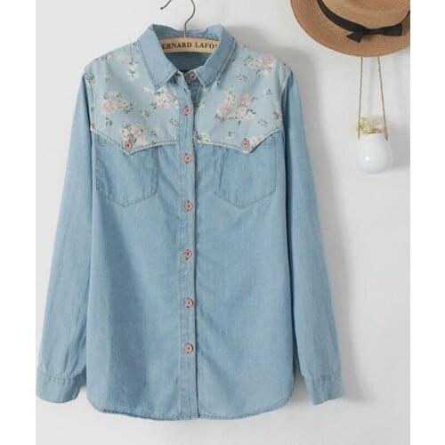 Bazeer Womens Denim Shirts