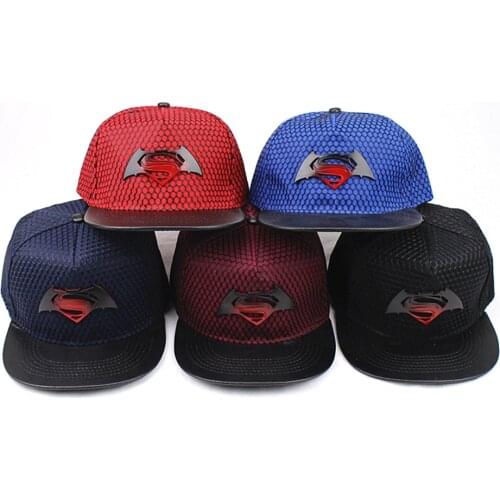 New Fashion Hip Hop Iron Sign Baseball Cap Male Bone Adult Snapback Men Women Hat Female Band Rock adjustable Flat-brimmed Hats