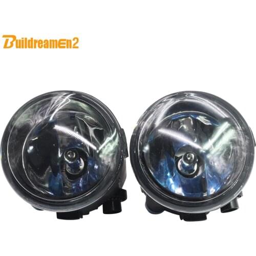 Buildreamen2 For Nissan Murano Quest Cube Tiida Rogue Presage Lafesta 2 Pieces 100W H11 Car Styling Halogen Fog Light 4300K 12V