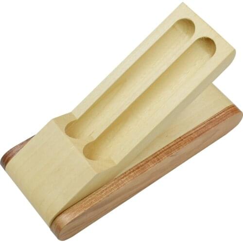 Pencil Case For 2 Pens From Nature Maple Wood Wooden Pen Box Pencilcase School Office Writing Materials Stationery