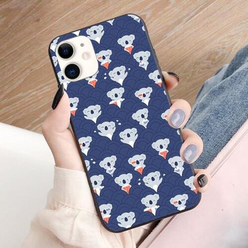 Cinema Koala soft TPU border phone case for iphone 11PRO 11PROMAX 11 X XS XR XSMAX 6 plus 7 7plus 8 8plus cover