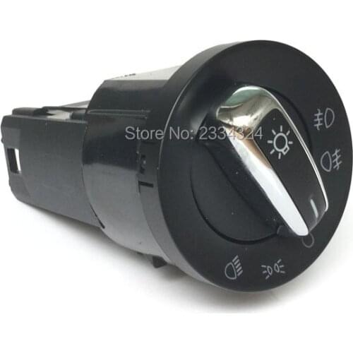 Chrome Headlight switch For VW Golf Jetta Bora Mk4 Passat Polo Lupo New Beetle 3BD 941 531A,3BD941531,3BD941531A
