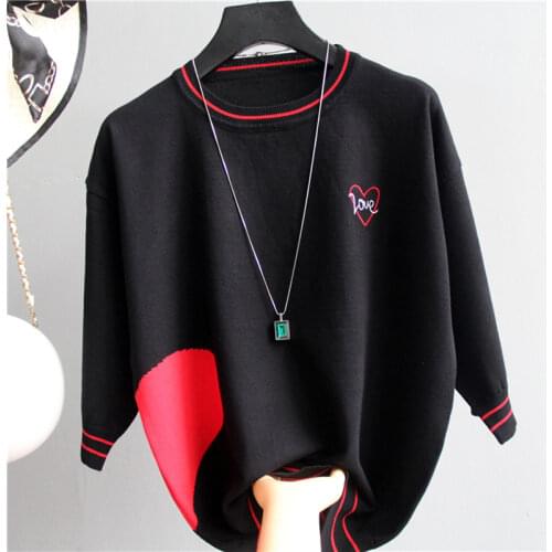 White Thin Letter Summer Short Sleeve Sweater Women Contrasting Colors Tops 2020 Knitted Korean Style Woman Clothes Pull Femme