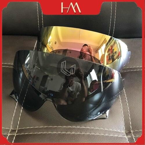 Motorcycle helmet Lens Anti-UV PC visor Lens Model case for SHOEI JO EX-ZERO CJ-3 Half Helmet visor mirror Lens