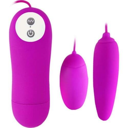 NEW 12 Speed Double Vibrating Eggs G-Spot Vibrator Massager Sex Toys Vaginal Anal Women Masturbation Orgasm Clitoris Stimulator