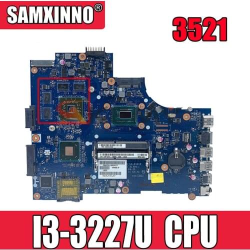 Original Laptop motherboard For DELL Inspiron 15R 3521 5521 I3-3227U Mainboard CN-0K9PG1 0K9PG1 VAW01 LA-9101P SR0XF 216-0842000