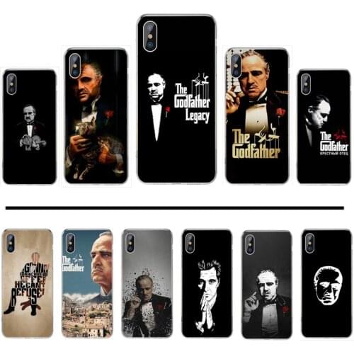 Colorful Godfather Marlon Brando Phone Case For iphone 12 5 5s 5c se 6 6s 7 8 plus x xs xr 11 pro max