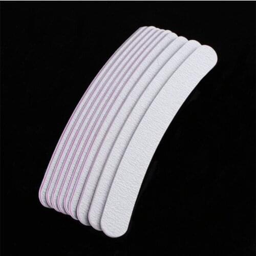 1/5 pcs New Nail File Buffer Double Side Of The Nail File Buffer 100/180 Trimmer Lime Buffer In The Nail Art Ongle Nail Art Tool