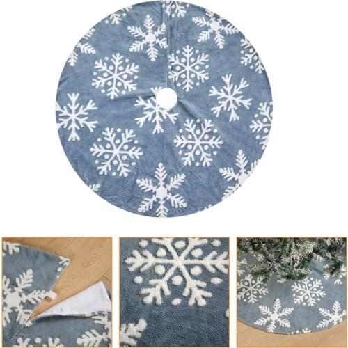 1Pc Christmas Tree Skirt Festive Xmas Tree Base Cover Christmas Tree Cushion