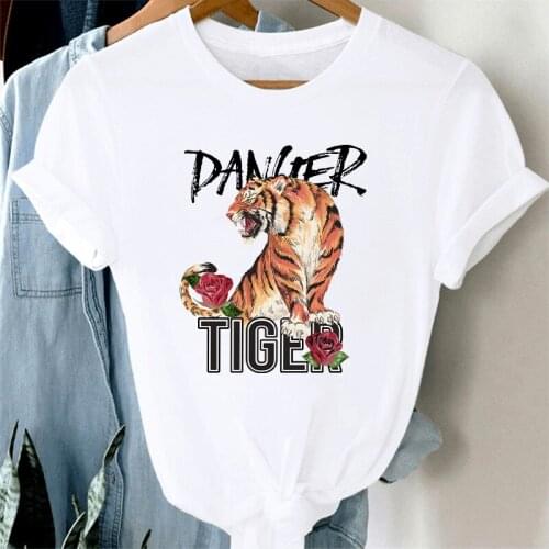 2021 Summer Round Neck Tees Basic New Korean Style Womens Casual T Shirt Tops Female Tee Fashion Lady Loose White T-shirt