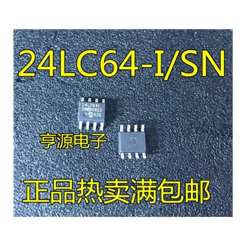 24LC64-I/SN 24LC64I SOIC8