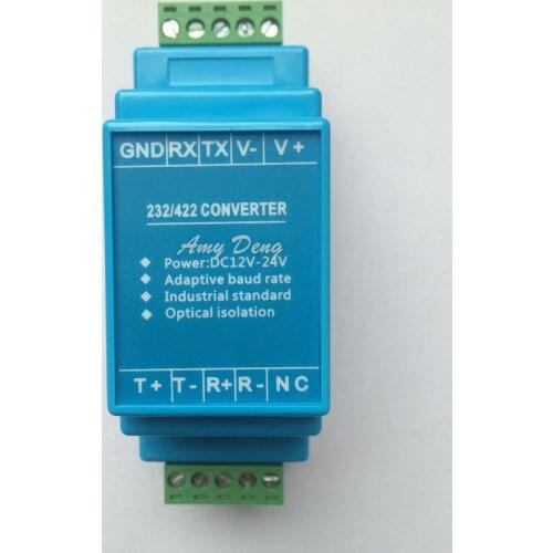Acve photoelectric isolaon RS422 converter RS232 baud rate adapve isolaon power rail installaon