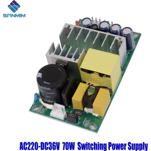SANMIN AC220V-DC36V 2A 70W Power supply Isolated switch power supply module 220 to 36v bare board GPT70A36V