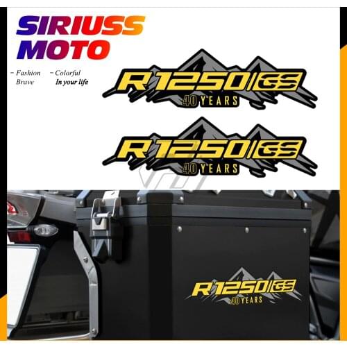Motorcycle Sticker Case for BMW Motorrad Aluminum Box R1200GS R1250GS Adventure
