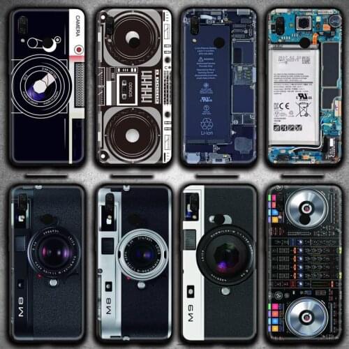 Camera Battery Calculator Phone Case Huawei Y6P Y8S Y8P Y5II Y5 Y6 2019 P Smart Prime Pro